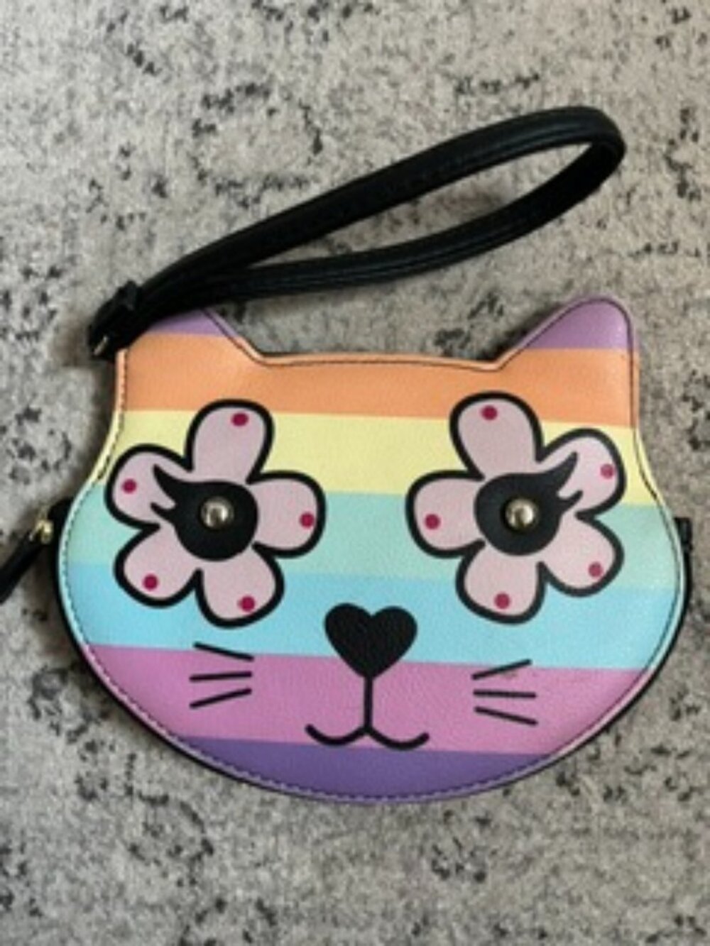Luv Betsey by Betsy Johnson Wristlet Cat Design
